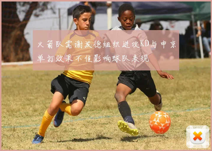 火箭队需谢泼德组织进攻KD与申京单打效果不佳影响球队表现